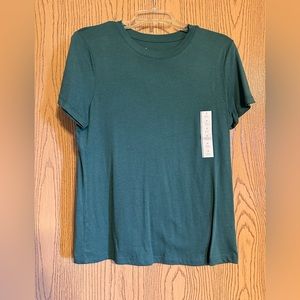 Blue short sleeved shirt